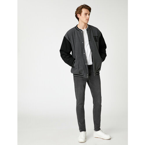 фото Джинсы koton, размер 30/32, черный