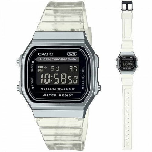 Наручные часы CASIO, серебряный часы casio collection a 168wegb 1b a 168wegb 1b