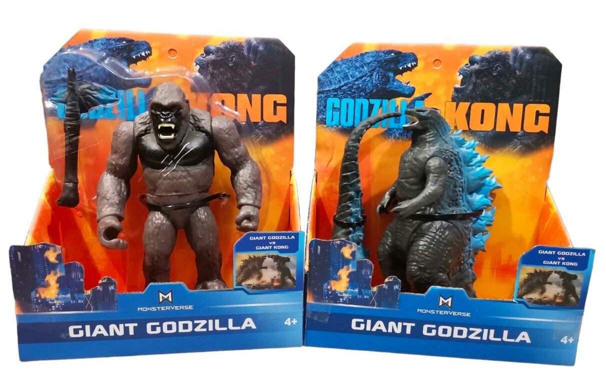 Фигурки Годзилла Godzilla + Кинг Конг Kong.