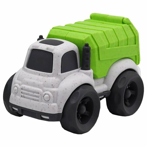 Игрушка Funky Toys Эко-машинка городская тех. Бело-Зеленая 10 см FT0278073