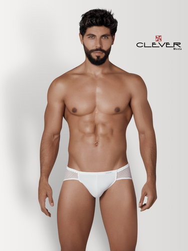 Изображение товара Мужские трусы джоки белые Clever Moda URGE JOCKSTRAP 131701 L (48)