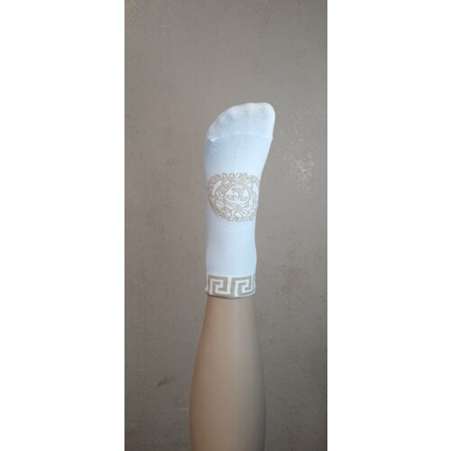 фото Носки , 2 пары, размер 35/40, белый нет бренда