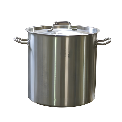 Котел MGSteel нерж двойное дно индукция с крышкой d 320 мм h 300 мм 25 л 9741₽