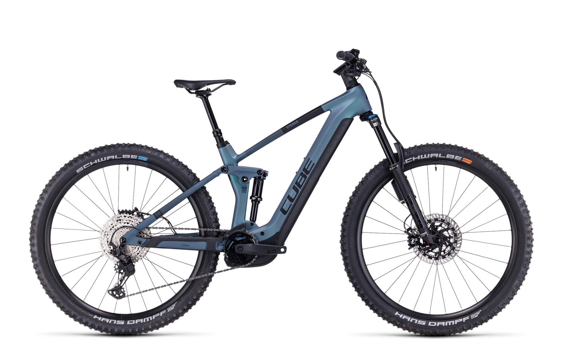 Велосипед Cube STEREO HYBRID 140 HPC ABS 750 (2023)