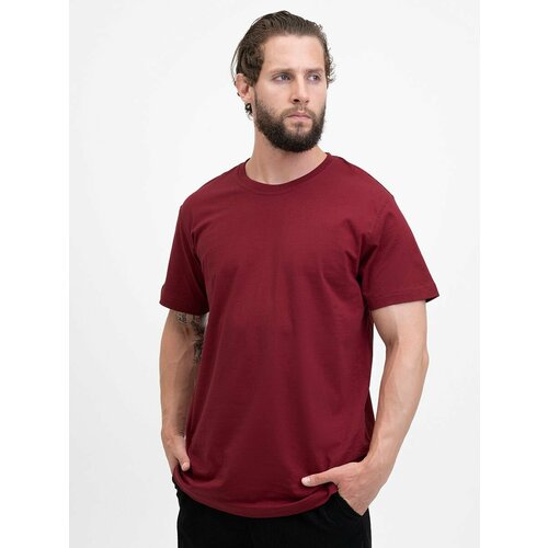 фото Футболка design heroes, размер 3xl, бордовый