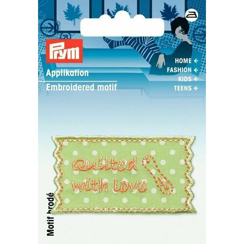 фото * термоаппликация эмблема handmade - квилт, prym, 926048