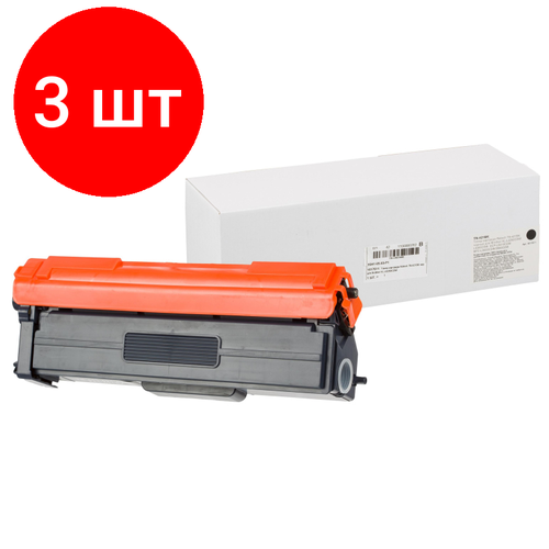 Комплект 3 штук, Тонер-картридж Retech TN-421BK чер. для Brother HL-L8260CDW profiline картридж pl tn 421bk