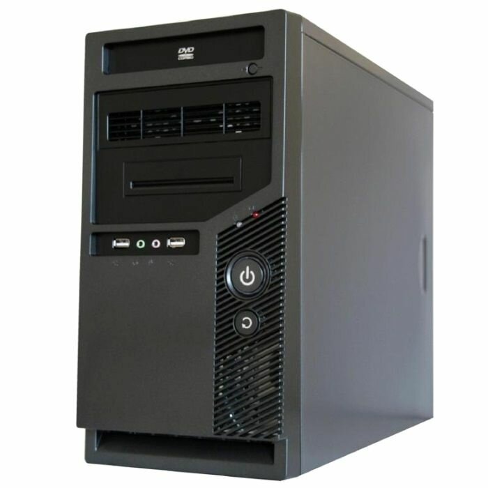 Корпус для персонального компьютера MicroATX Trin (3206B) ATX black без БП