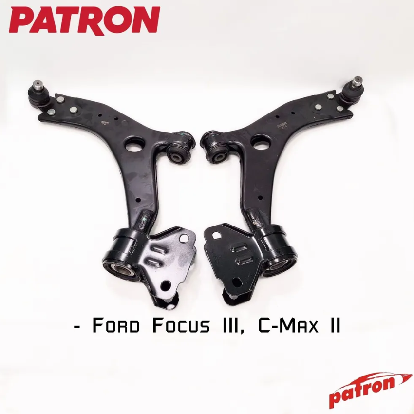 Передние рычаги Patron для Ford Focus 3 C-Max 2 Фокус 3