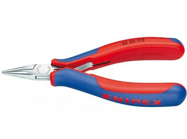 Knipex Плоскогубцы захватные для электроники, 115 мм KN-3522115