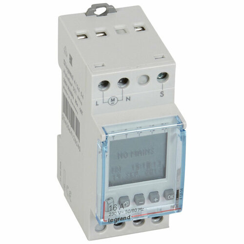 Legrand (Легранд) Астрономический таймер - цифровой - 230 В~ - 1 выход - 16 А - 250 В~ 412654