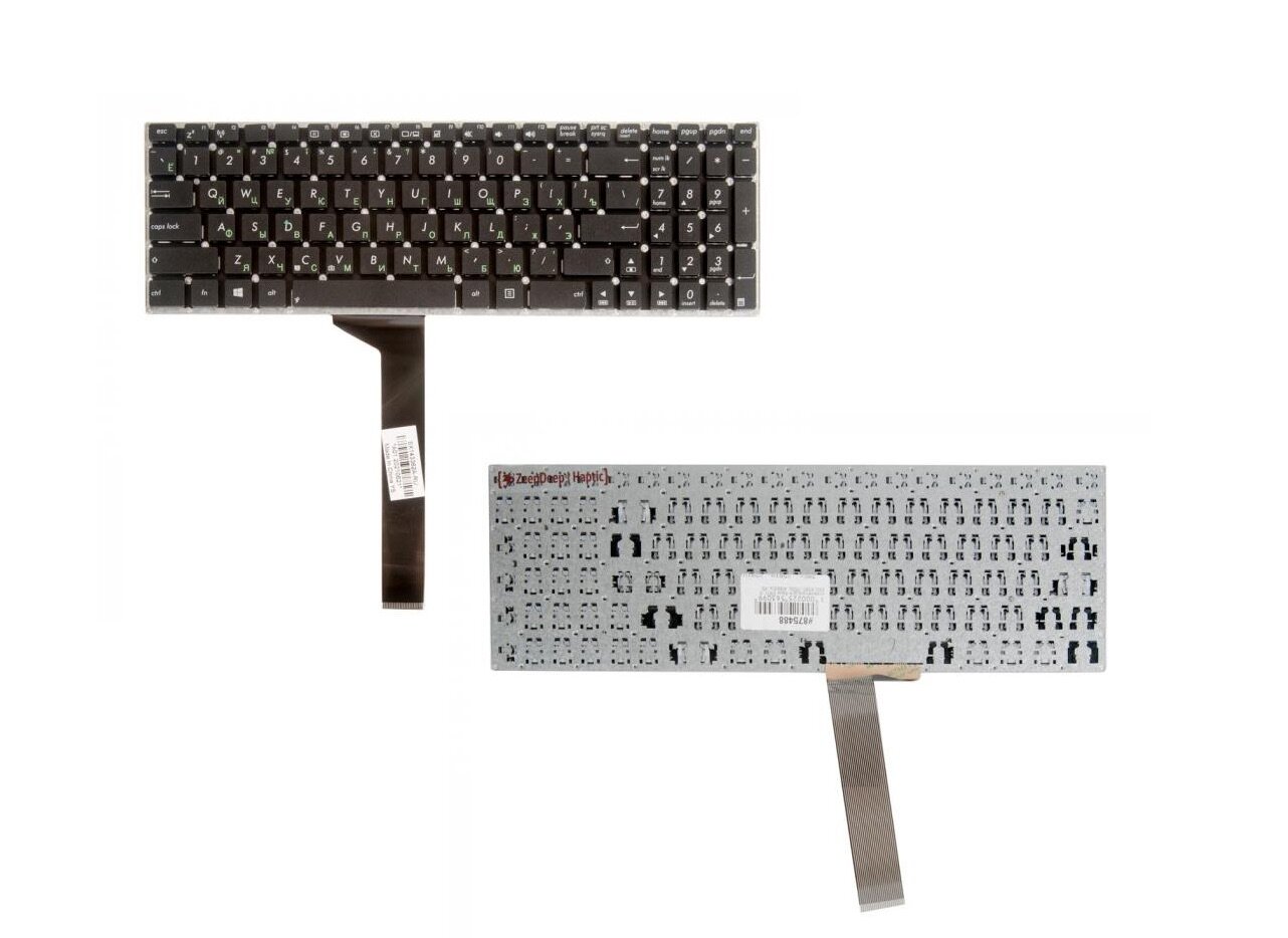 Keyboard / Клавиатура для Asus X501, X550, X551, F552, X550Ea, X550Cc, X501A, X501U, X550L, X550La, X550Lb, X551C, X550Ca, X550Vb, X550Vc, (ZeepDeep Haptic)