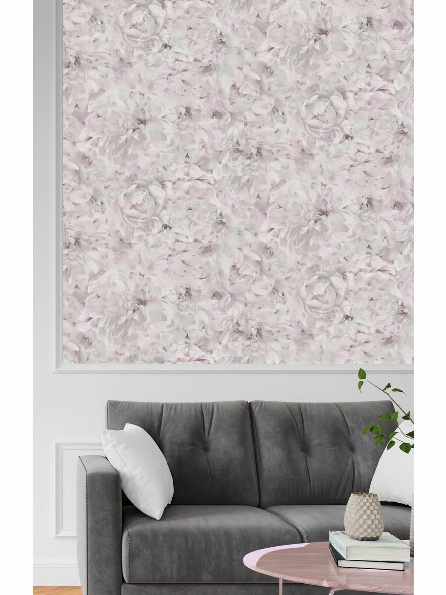 фото Обои Московская обойная фабрика розовый, белый