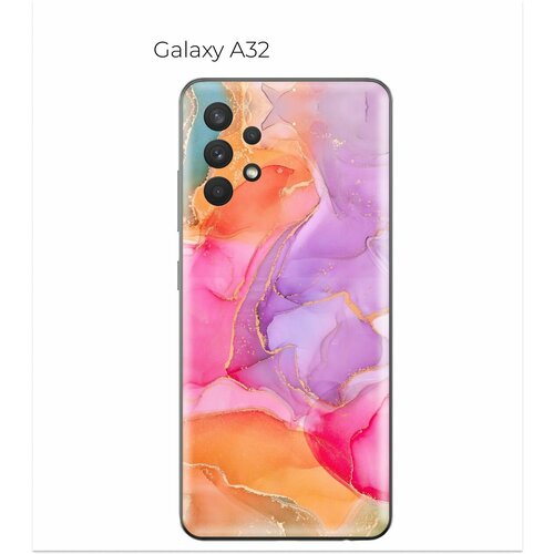 Гидрогелевая пленка на Samsung Galaxy A32 на заднюю панель защитная пленка для гелакси А32 смартфон samsung galaxy a32 4 64gb black как новый