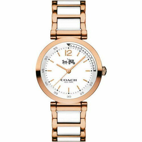 фото Наручные часы coach, золотой, белый