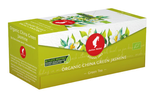 Чай зеленый в пакетиках Julius Meinl China Green Jasmine, 25 пак/уп (Юлиус Майнл)