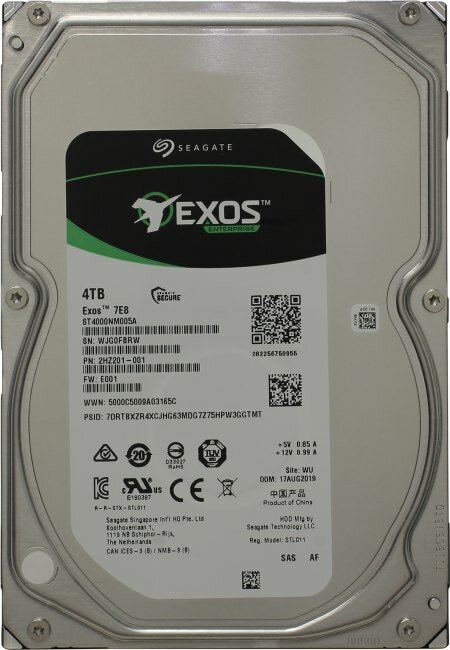 Жесткий диск 4TB SAS 12Gb/s Seagate 3.5" Exos 7E8 7200rpm 256MB - фото №17