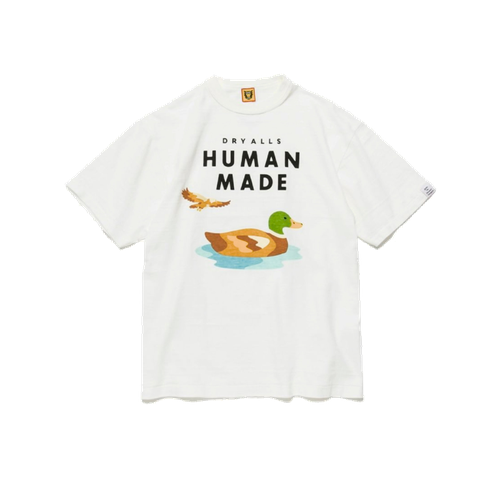 Футболка HUMAN MADE Dry Alls 2313, размер L, белый human made sweatshirt women polar bear zip print human made hoodies for men