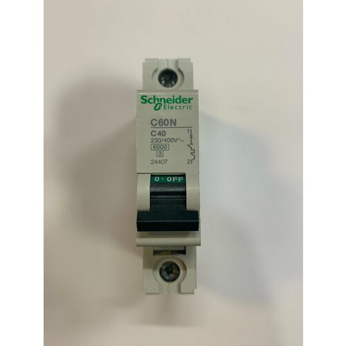 Автоматический выключатель Schneider Electric 24407 1P 40A 230/400V кривая C