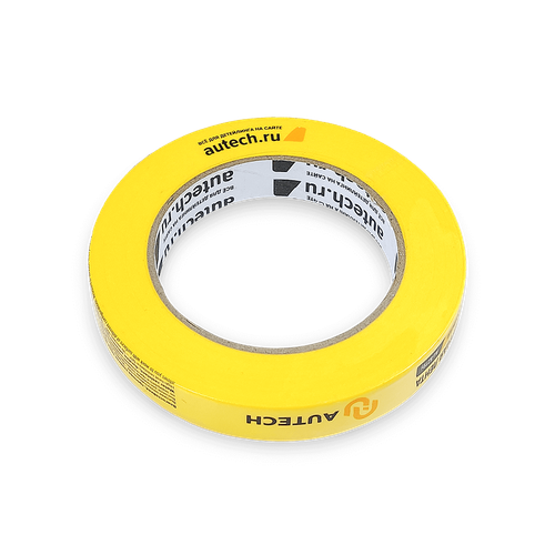 AuTech Маскирующая термостойкая лента желтая 120 градусов 19мм x 50м 178₽