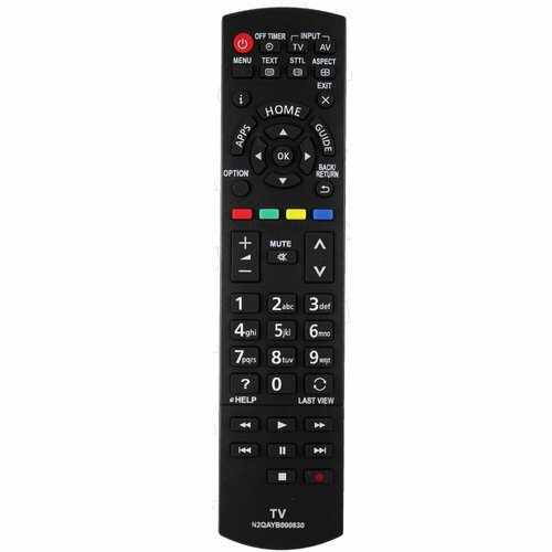 Пульт ДУ Panasonic N2QAYB000831 подсветка для panasonic tx l42b6b