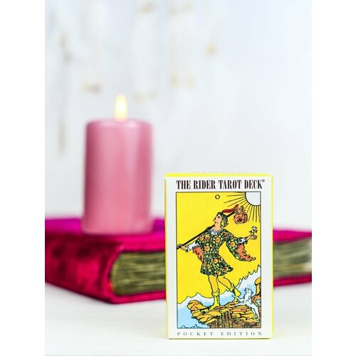 Гадальные карты Аввалон-Ло Скарабео Карманное таро Райдера, 130 smith rider waite® tarot set original райдер уайт таро оригинал карты книга на английском языке