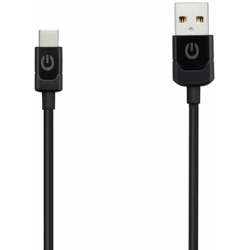 Кабель Gerffins PRO USB-A 3.0 - Type-C, 1м, черный, GFPRO-CAB-AC-BLACK