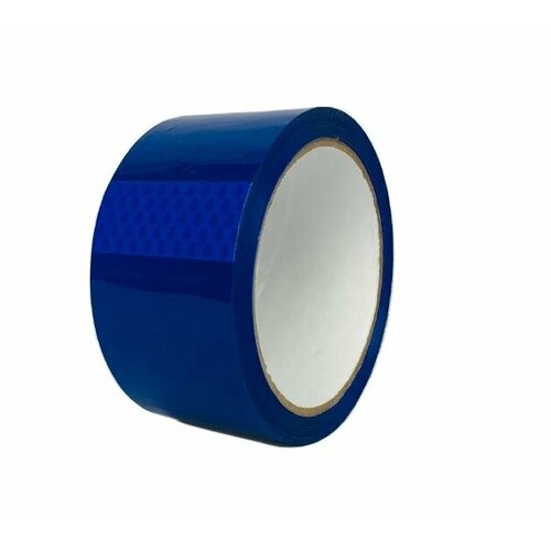 Лента клейкая цветная синяя (Скотч) 50мм* 45мкн