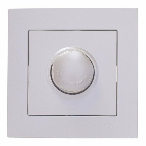 Диммер поворотный lezard vesna 1000вт жемчужно-белый перламутр 3264₽
