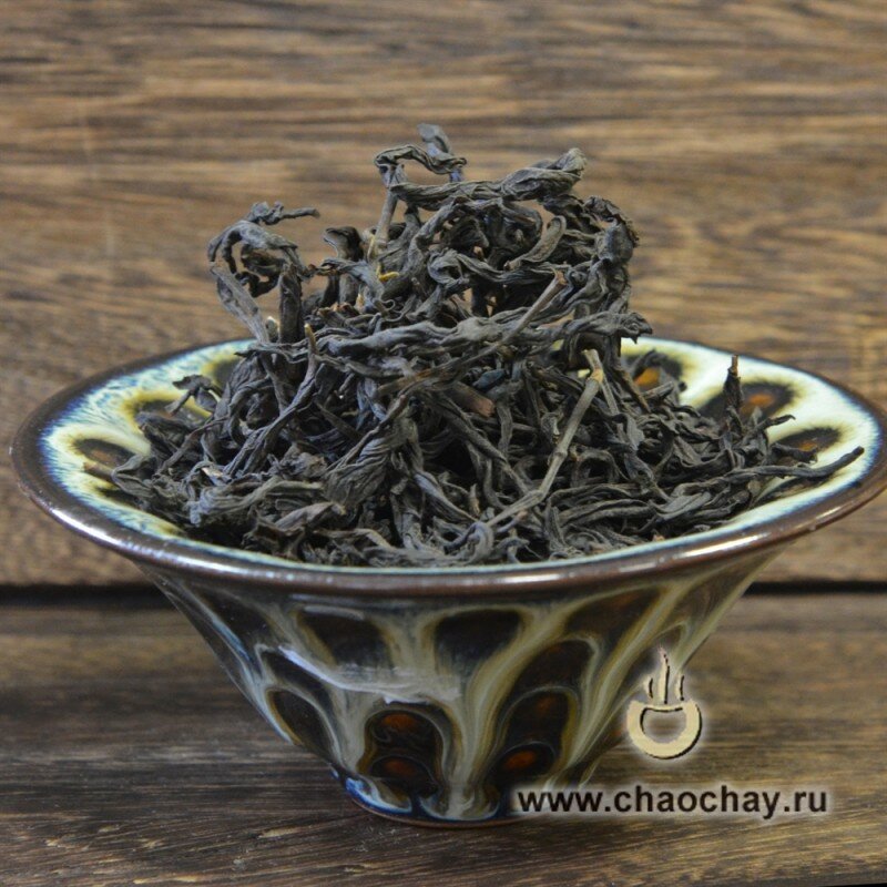 Китайский копченый чай, Янь Сюнь Сяо Чжун Тхун Му, Красный чай, 50 г