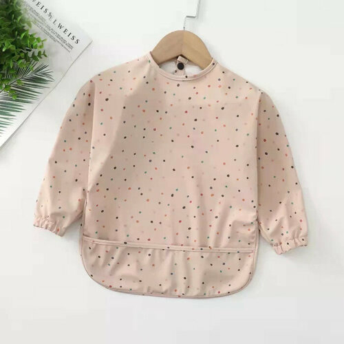 Водоотталкивающий с рукавами Polka Dot Pink 1260₽