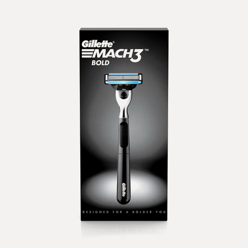 Изображение товара Gillette Mach3 Bold Бритвенный станок + 2 Кассеты