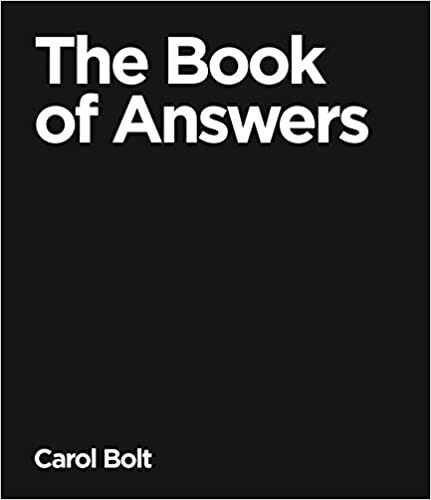 Bolt, Carol "Book of answers HB"