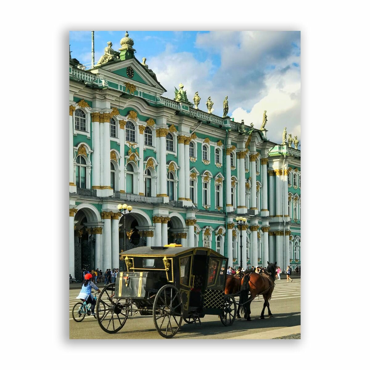 Постер, плакат на бумаге / Санкт-Петербург / Размер 60 x 80 см