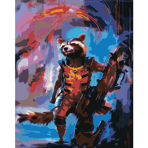 Картина по номерам Стражи Галактики капитан марвел раскраска картина по номерам на холсте