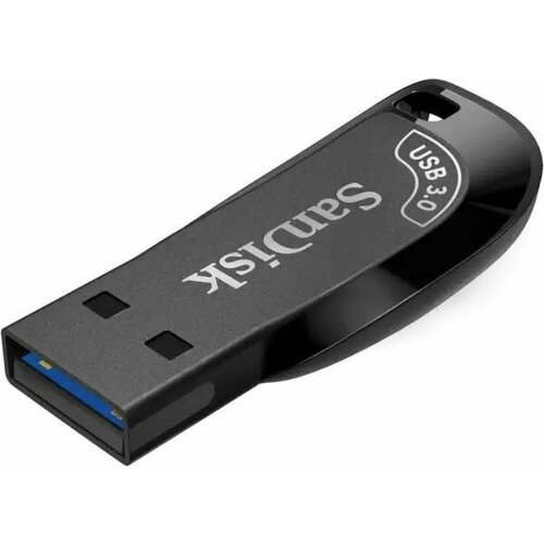 флэш драйв на32gb usb черный корпус es e01 картонная упаковка с европодвесом 59666 Флэш-драйв SanDisk Ultra Shift USB 3.0 Flash Drive 512GB