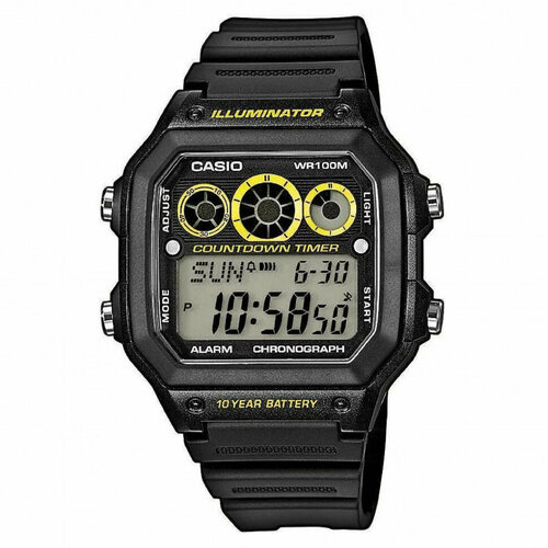 фото Наручные часы casio, серый