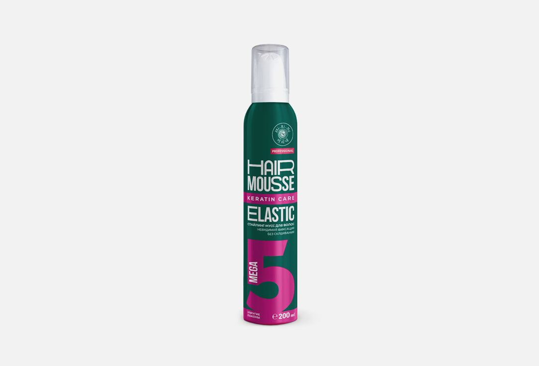 Стайлинг-мусс для укладки Mi-Ri-Ne, hair mousse elastic 200мл