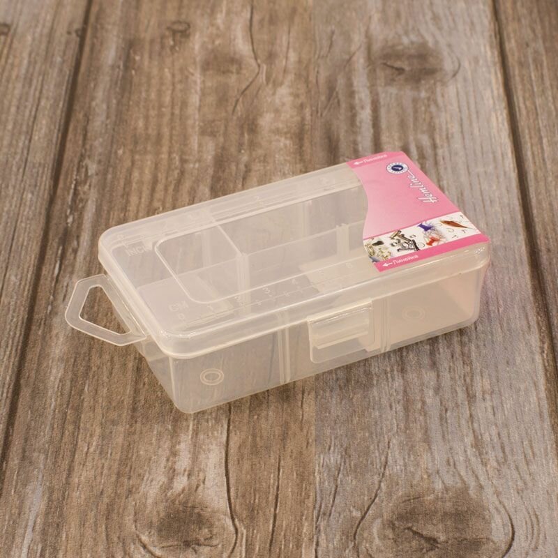 Органайзер для мелкой фурнитуры 6 отделений пластик 117х71х35 см Hemline M3004. XS