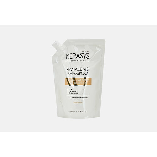 Шампунь для волос, сменный блок Kerasys, Shampoo Revitalizing 500мл шампунь для волос kerasys shampoo revitalizing 600 мл