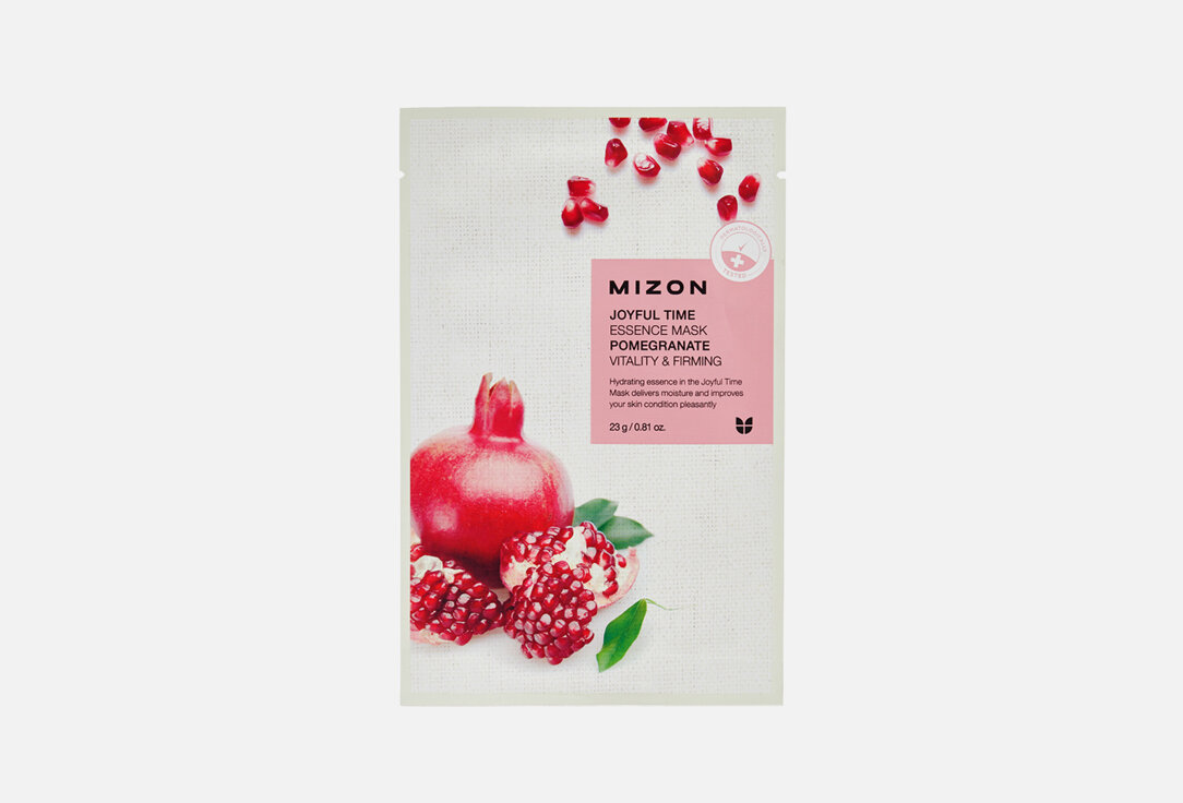 Тканевая маска Mizon, Joyful Time Essence Mask Pomegranate 23шт