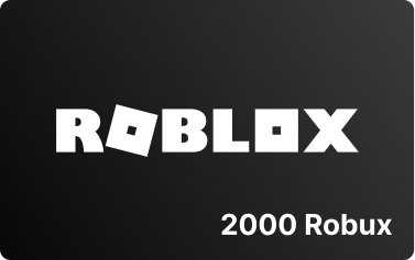 Подарочная карта Roblox 2000 Robux / Пополнение счета для РФ и СНГ / Оплата игровой валюты, цифровой код