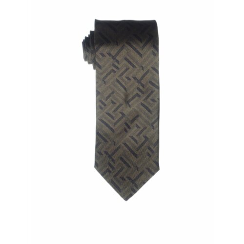 галстук lab pal zileri натуральный шелк для мужчин черный серебряный Галстук Lab Pal Zileri, зеленый