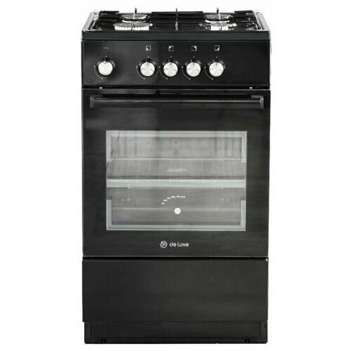 Плита газовая De Luxe 504048гщ 011 черный глянец 2099000₽