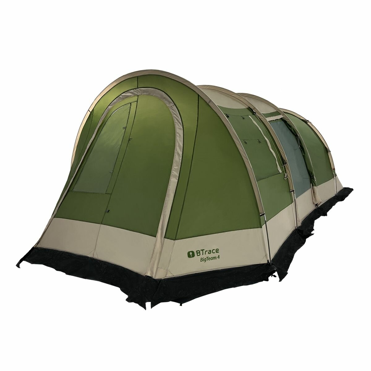 Палатка кемпинговая Btrace Bigteam 4, зеленые