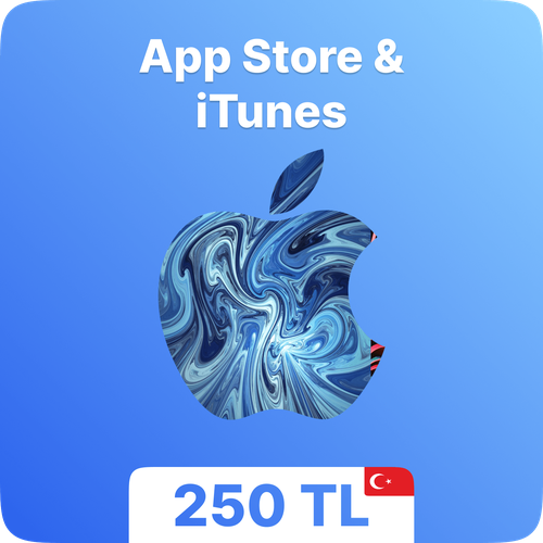 Подарочная карта App Store & iTunes 250 TL (Турция)