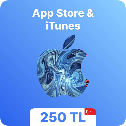 Подарочная карта App Store iTunes 250 TL Турция 138900₽