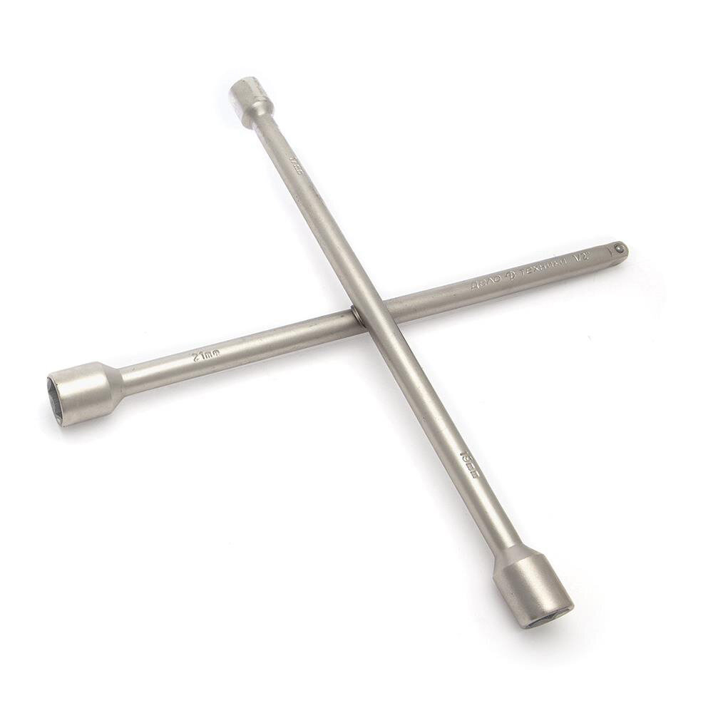 Ключ баллонный крестовой 17×19×21 мм×1/2", Дело Техники, 531021