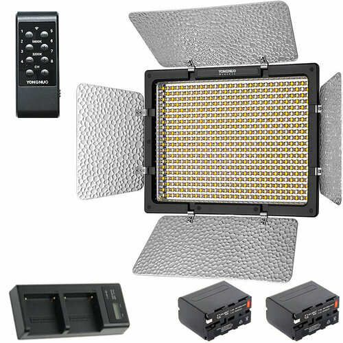 Видеосвет Yongnuo YN-600 L II LED 3200-5500K KIT25 2АккумЗУ 2250000₽