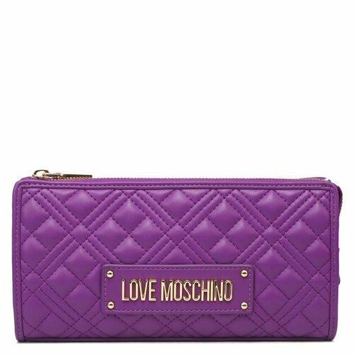 Сумка клатч LOVE MOSCHINO, фиолетовый quilted small pu leather handbag women 2022 summer trend brand luxury designer chain quilted shoulder crossbody sling bag